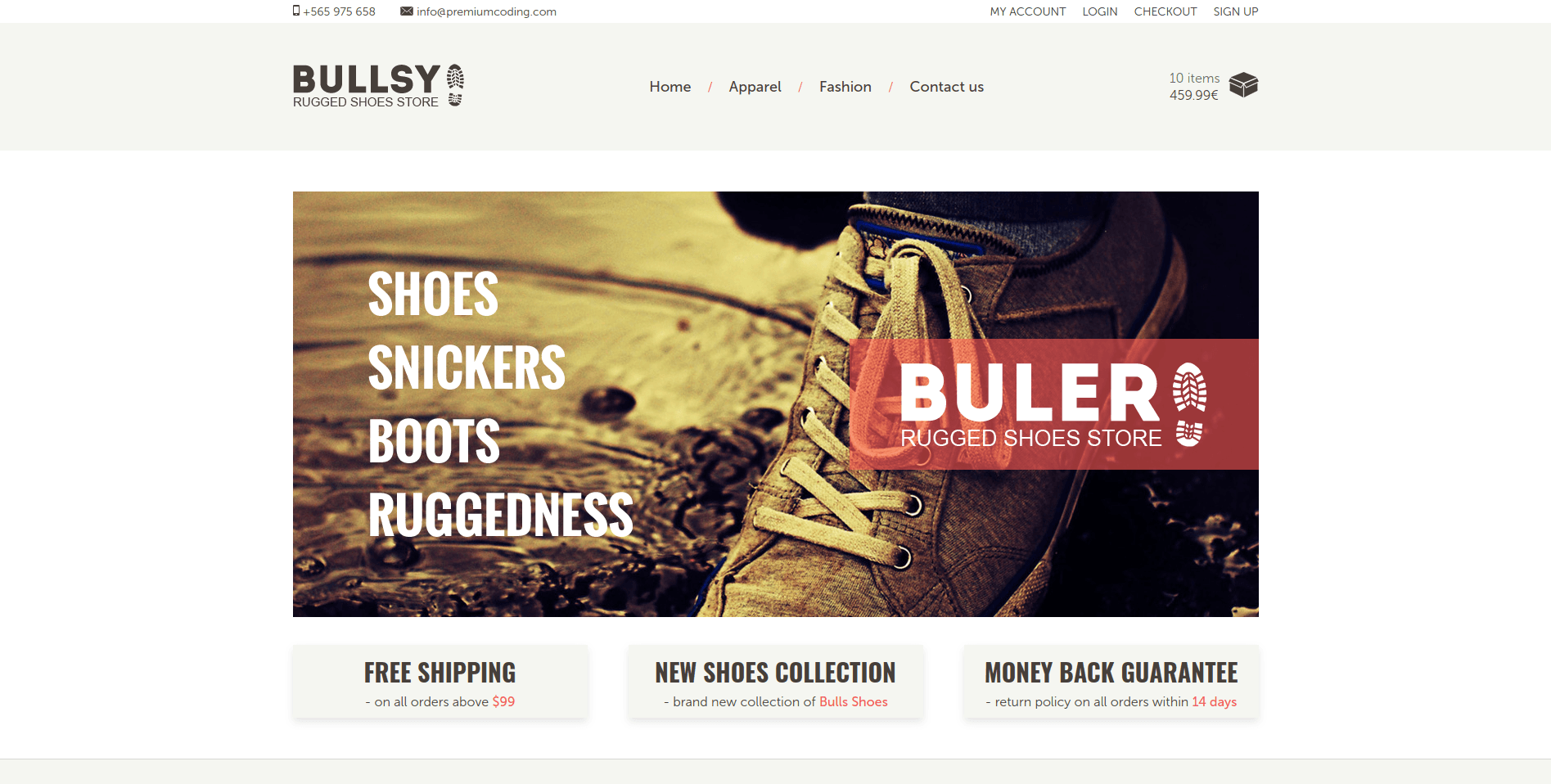 Bullsy Shoes